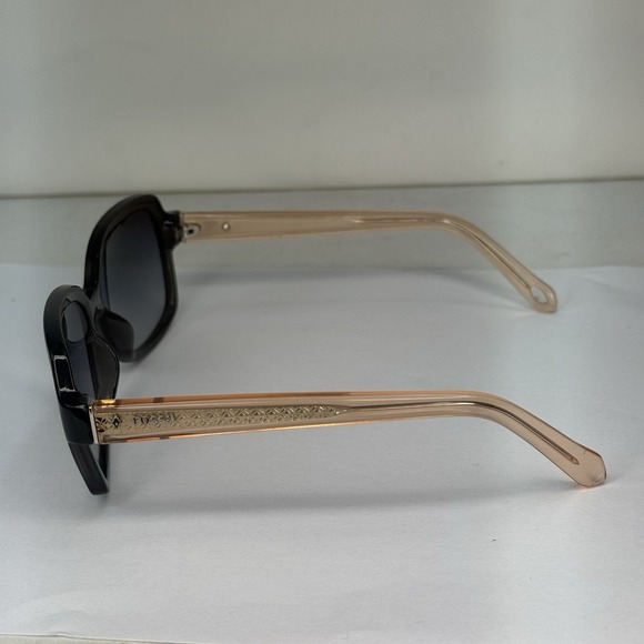 Fossil Women's Sunglasses Pink‎ Nude Black - Picture 3 of 8